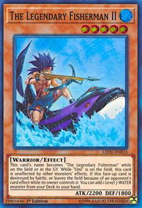 The Legendary Fisherman II - Legendary Duelists (LEDU) #LEDU-EN015 - Super Rare YuGiOh Trading Card