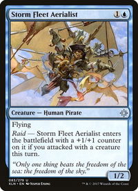 Storm Fleet Aerialist - Ixalan (XLN) #83 - Uncommon Magic: The Gathering Trading Card
