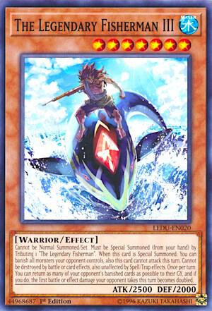 The Legendary Fisherman III - Legendary Duelists YuGiOh trading card