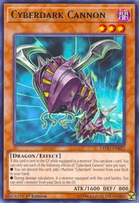 Cyberdark Cannon - Legendary Duelists (LEDU) #LEDU-EN022 - Rare YuGiOh Trading Card