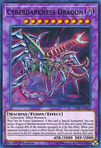 Cyberdarkness Dragon - Legendary Duelists (LEDU) #LEDU-EN024 - Super Rare YuGiOh Trading Card