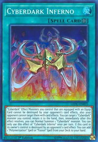 Cyberdark Inferno - Legendary Duelists (LEDU) #LEDU-EN025 - Super Rare YuGiOh Trading Card