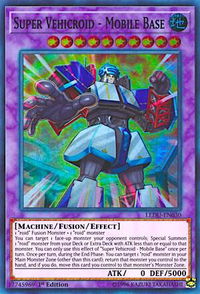 Super Vehicroid - Mobile Base - Legendary Duelists (LEDU) #LEDU-EN030 - Super Rare YuGiOh Trading Card