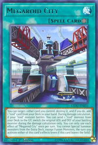 Megaroid City - Legendary Duelists (LEDU) #LEDU-EN031 - Rare YuGiOh Trading Card