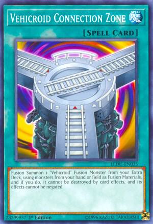 Vehicroid Connection Zone trading card from Legendary Duelists Vehicroid Connection Zone - Legendary Duelists YuGiOh trading card