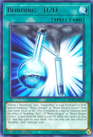 Bonding - D2O trading card from Legendary Duelists Bonding - D2O - Legendary Duelists YuGiOh trading card