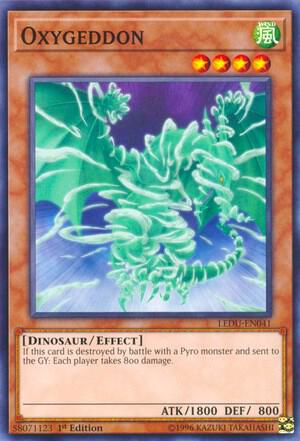Oxygeddon - Legendary Duelists YuGiOh trading card