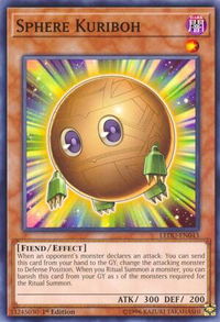 Sphere Kuriboh - Legendary Duelists (LEDU) #LEDU-EN043 - Common / Short Print YuGiOh Trading Card
