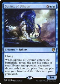 Sphinx of Uthuun - Iconic Masters (IMA) #74 - Rare Magic: The Gathering Trading Card