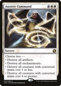 Austere Command - Iconic Masters (IMA) #10 - Rare Magic: The Gathering Trading Card