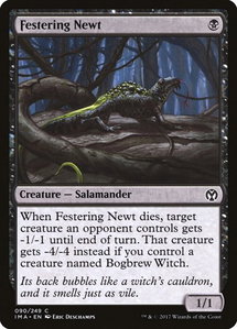 Festering Newt - Iconic Masters (IMA) #90 - Common Magic: The Gathering Trading Card