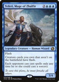 Teferi, Mage of Zhalfir - Iconic Masters (IMA) #75 - Rare Magic: The Gathering Trading Card