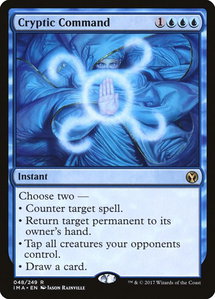 Cryptic Command - Iconic Masters (IMA) #48 - Rare Magic: The Gathering Trading Card