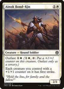 Ainok Bond-Kin - Iconic Masters (IMA) #4 - Common Magic: The Gathering Trading Card