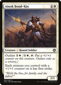 Ainok Bond-Kin - Iconic Masters (IMA) #4 - Common Magic: The Gathering Trading Card