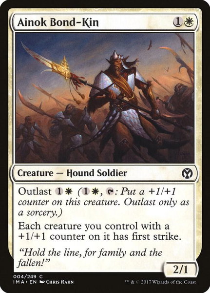 Ainok Bond-Kin - Iconic Masters Magic: The Gathering trading card