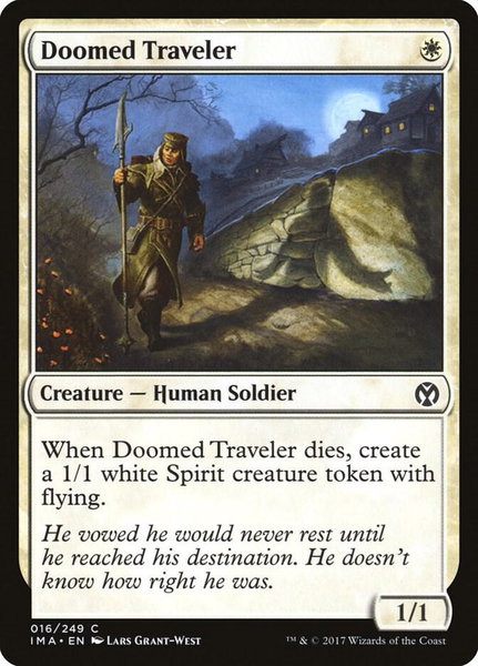 Doomed Traveler - Iconic Masters Magic: The Gathering trading card