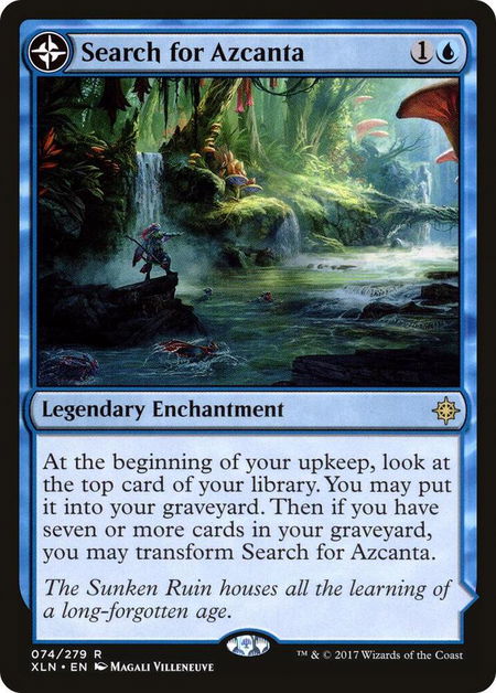 Search for Azcanta - Ixalan Magic: The Gathering trading card