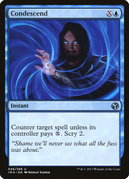 Condescend - Iconic Masters Magic: The Gathering trading card
