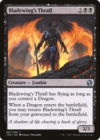 Bladewing's Thrall - Iconic Masters (IMA) #81 - Uncommon Magic: The Gathering Trading Card
