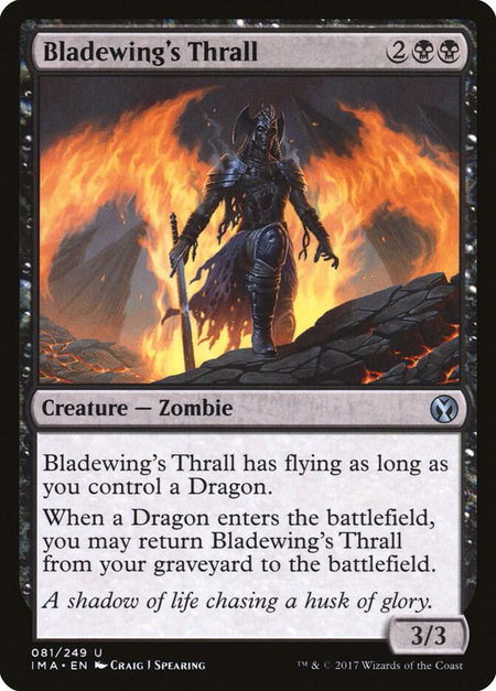 Bladewing's Thrall - Iconic Masters Magic: The Gathering trading card