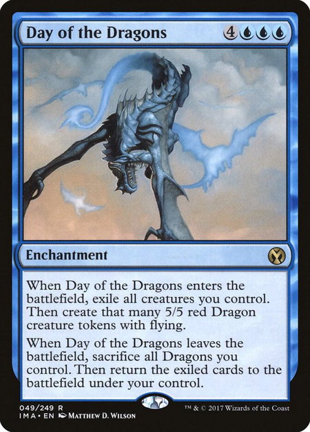 Day of the Dragons - Iconic Masters Magic: The Gathering trading card