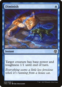 Diminish - Iconic Masters (IMA) #50 - Common Magic: The Gathering Trading Card