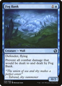 Fog Bank - Iconic Masters (IMA) #56 - Uncommon Magic: The Gathering Trading Card