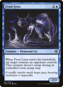 Frost Lynx - Iconic Masters (IMA) #57 - Common Magic: The Gathering Trading Card