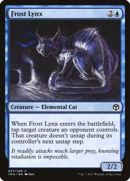 Frost Lynx - Iconic Masters Magic: The Gathering trading card