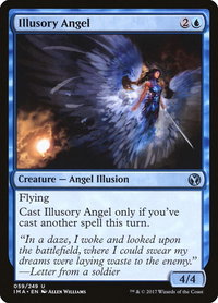 Illusory Angel - Iconic Masters (IMA) #59 - Uncommon Magic: The Gathering Trading Card
