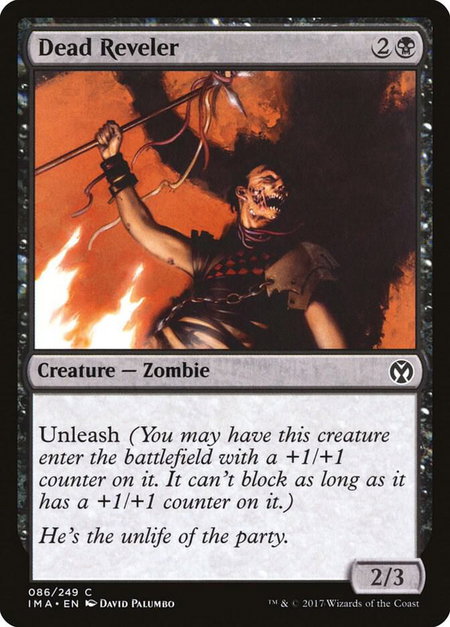 Dead Reveler - Iconic Masters Magic: The Gathering trading card
