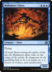 Mahamoti Djinn - Iconic Masters (IMA) #64 - Uncommon Magic: The Gathering Trading Card