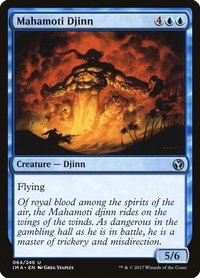 Mahamoti Djinn - Iconic Masters (IMA) #64 - Uncommon Magic: The Gathering Trading Card