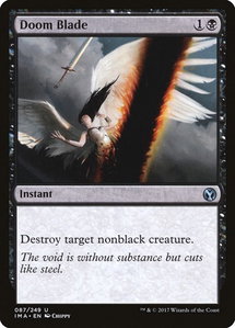 Doom Blade - Iconic Masters (IMA) #87 - Uncommon Magic: The Gathering Trading Card