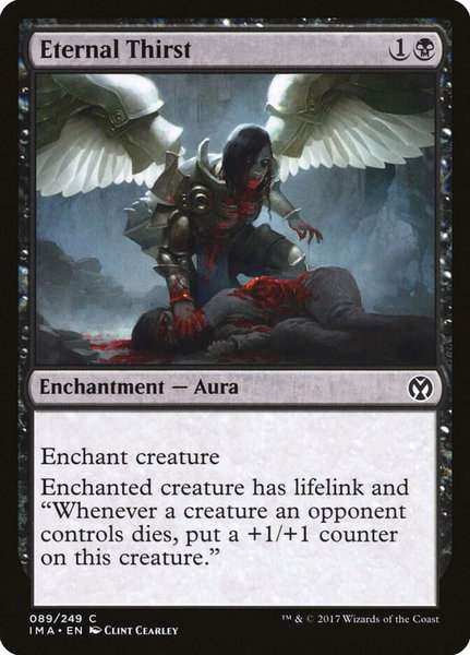 Eternal Thirst trading card from Iconic Masters Eternal Thirst - Iconic Masters Magic: The Gathering trading card