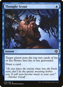 Thought Scour - Iconic Masters (IMA) #76 - Common Magic: The Gathering Trading Card