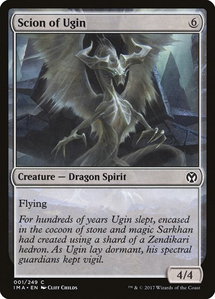 Scion of Ugin - Iconic Masters (IMA) #1 - Common Magic: The Gathering Trading Card