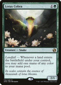 Lotus Cobra - Iconic Masters (IMA) #174 - Rare Magic: The Gathering Trading Card