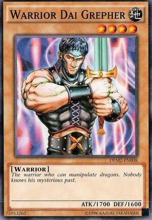 Warrior Dai Grepher - Demo Deck 2015 YuGiOh trading card