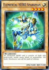 Elemental HERO Sparkman - Demo Deck 2015 (DEM2) #DEM2-EN011 - Common / Short Print YuGiOh Trading Card