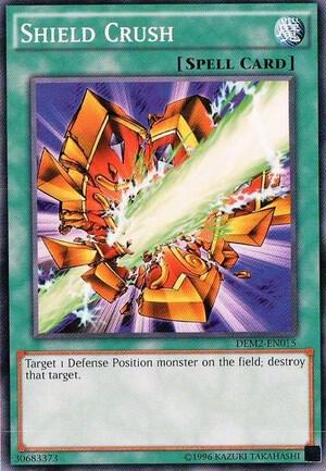 Shield Crush - Demo Deck 2015 YuGiOh trading card