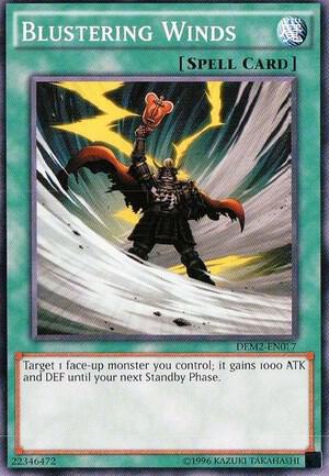 Blustering Winds - Demo Deck 2015 YuGiOh trading card