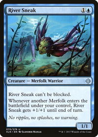 River Sneak - Ixalan (XLN) #70 - Uncommon Magic: The Gathering Trading Card