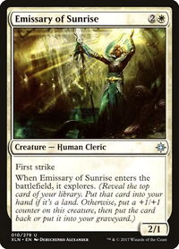 Emissary of Sunrise - Ixalan (XLN) #10 - Uncommon Magic: The Gathering Trading Card