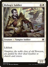 Bishop's Soldier - Ixalan (XLN) #6 - Common Magic: The Gathering Trading Card