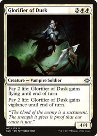 Glorifier of Dusk - Ixalan (XLN) #12 - Uncommon Magic: The Gathering Trading Card