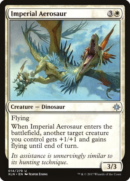 Imperial Aerosaur - Ixalan Magic: The Gathering trading card