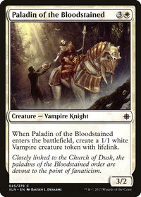 Paladin of the Bloodstained - Ixalan (XLN) #25 - Common Magic: The Gathering Trading Card