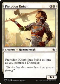 Pterodon Knight - Ixalan (XLN) #28 - Common Magic: The Gathering Trading Card